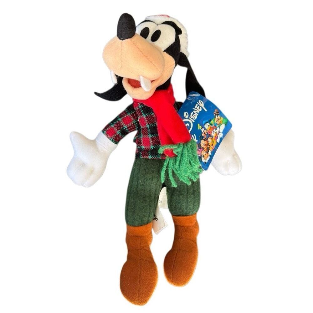 Disney Goofy Santa Toy Factory 10” Plush